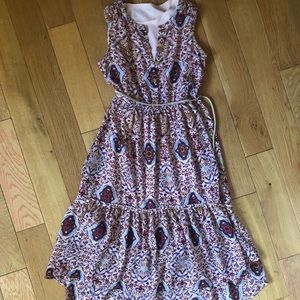 Girls Xhilaration S (6/6X) Waterfall Front Dress